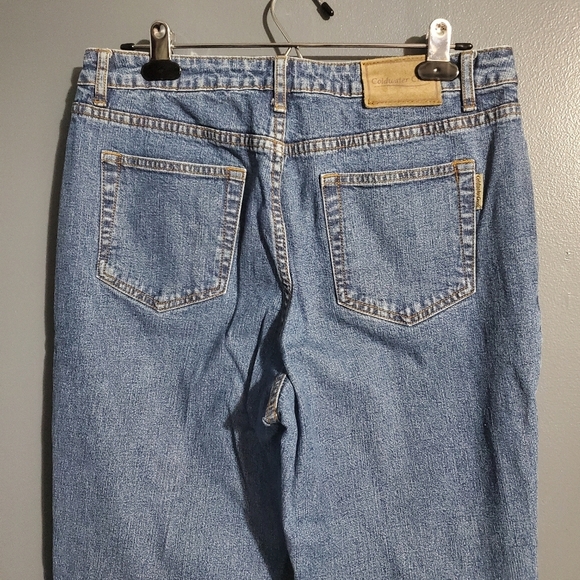 Coldwater Creek Straight Leg Womens Jeans Medium Wash Size 10P - Picture 4 of 7